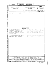 NBN E 29-401:1981