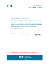 UNE-EN ISO 28706-3:2018