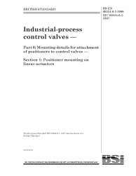 BS EN 60534-6-1:1998