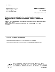 NBN EN 15254-4:2008
