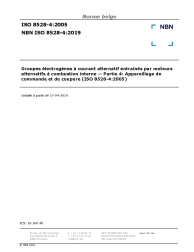 NBN ISO 8528-4:2019