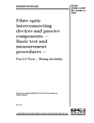 BS EN 61300-2-2:1997