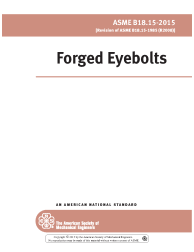 ASME B18.15-2015 - W CPRT