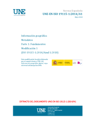 UNE-EN ISO 19115-1:2014/A1:2018