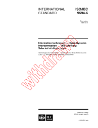 ISO/IEC 9594-6:1998