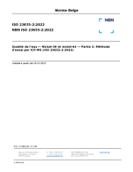 NBN ISO 23655-2:2022
