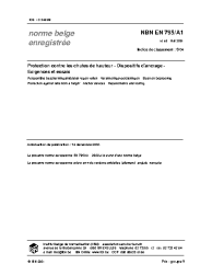 NBN EN 795/A1:2001