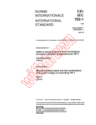 IEC 60702-1:1988/AMD1:1992