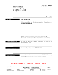 UNE-ISO 20019:2011