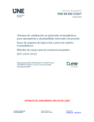 UNE-EN ISO 13267:2023