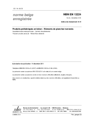 NBN EN 13224:2011