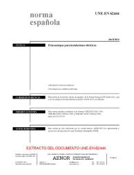 UNE-EN 62444:2014