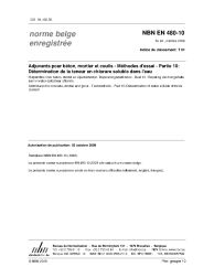 NBN EN 480-10:2009