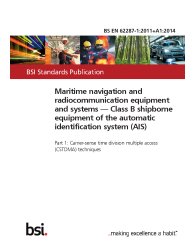 BS EN 62287-1:2011+A1:2014