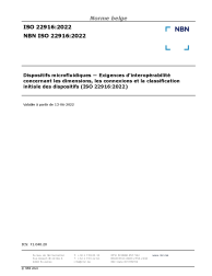 NBN ISO 22916:2022