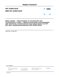 NBN ISO 24384:2024