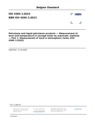 NBN ISO 4266-1:2023