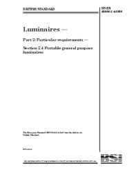 BS EN 60598-2-4:1998