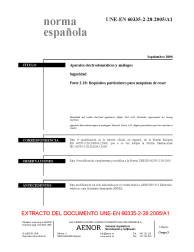 UNE-EN 60335-2-28:2005/A1:2008