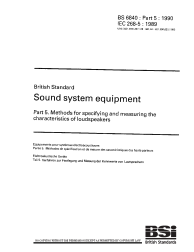 BS 6840-5:1990