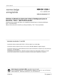 NBN EN 12326-1:2004