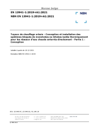 NBN EN 13941-1:2019+A1:2021