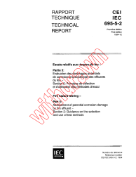 IEC TS 60695-5-2:1994