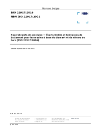 NBN ISO 22917:2021
