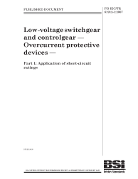 PD IEC/TR 61912-1:2007