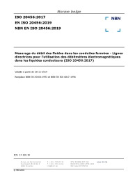 NBN EN ISO 20456:2019