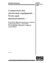 BS EN 60512-16-13:2008