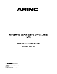 ARINC Characteristic 745-2:1993