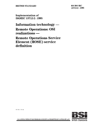 BS ISO/IEC 13712-2:1995