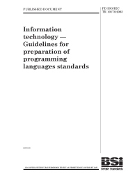 PD ISO/IEC TR 10176:2003