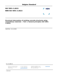 NBN ISO 5091-1:2023
