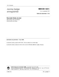 NBN EN 10241:2000