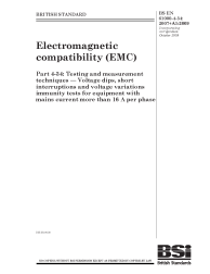 BS EN 61000-4-34:2007+A1:2009