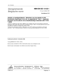 NBN EN ISO 15156-1:2009