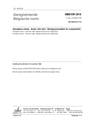 NBN EN 3916:2008