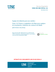 UNE-EN ISO 8536-14:2018