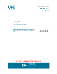 UNE-EN 1443:2022