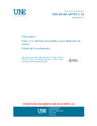 UNE-EN IEC 60793-1-32:2019