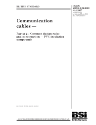 BS EN 50290-2-21:2002+A1:2007