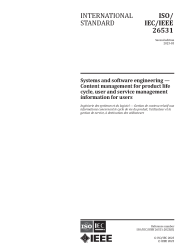 ISO/IEC/IEEE 26531:2023