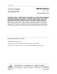 NBN EN 3660-027:2013