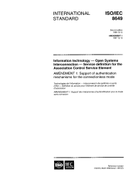 ISO/IEC 8649:1996/AMD1:1997