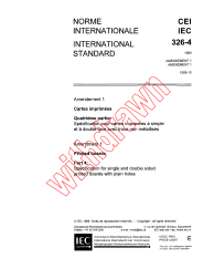 IEC 60326-4:1980/AMD1:1989