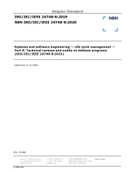 NBN ISO/IEC/IEEE 24748-8:2020