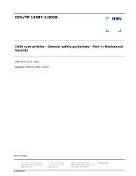 CEN/TR 13387-3:2018