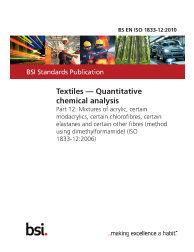 BS EN ISO 1833-12:2010